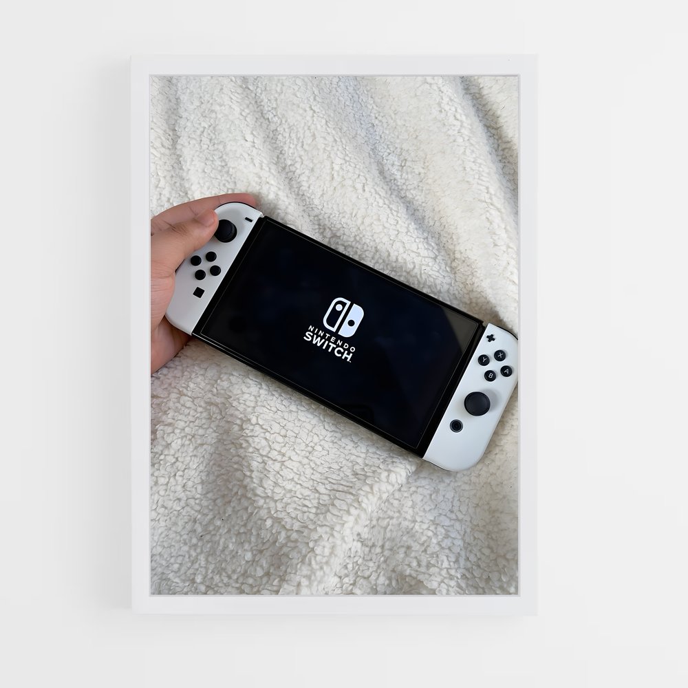 Poster Nintendo switch – affiche Consoles (vue 3)